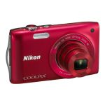Nikon Coolpix S3300 red