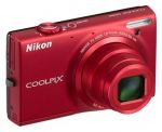 Nikon Coolpix S6150 red